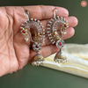 Rajwada Peacock Jhumka Ear Cuffs DEVER-46