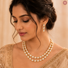 Regal Dabbi Kundan Double Layer Necklace Set DGNK-88