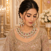 Regal Blossom Bridal Kundan Necklace Set DGNK-139