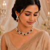 Rich hues, timeless Kundan elegance Necklace Set DGNK-92