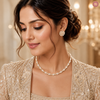 Elysian Bloom Premium Kundan Necklace Set - DGNK-146