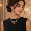 Floral Vine Necklace Set - DGNK-149