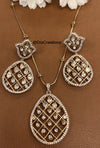 Premium Kundan Designer Style Chain Pendant Set DGCP-28