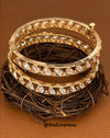 Premium Kundan Bangles DGBG-4