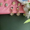 Desk to Dinner Kundan Drops Earings DGER-29