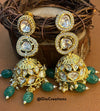 Premium Kundan Jhumka Earing DGER-41