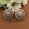 Classic Graceful Forever in style - Premium Kundan Flower Shape Earing DGER-61