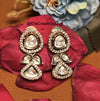 A timeless sparkle, crafted for the modern royal - Premium Kundan Earings DGER-77