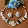 Premium Kundan Moti Necklace Set DGNK-121