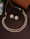 Premium Kundan Two Layer Necklace Set DGNK-29