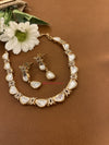Premium Kundan One Liner Necklace Set DGNK-42