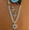 Mid Length Premium Kundan Necklace Set DGNK-53