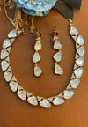 Premium Kundan One Liner Necklace Set DGNK-58
