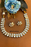 Premium Kundan Choker Necklace Set DGNK-60