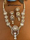 Premium Kundan  Necklace Set DGNK-63