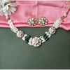 Premium Kundan Moti Necklace Set DGNK-121