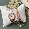 Blush Stone Watch & Bracelet Combo Set DCWBR-3