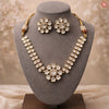 Premium Kundan Floral Necklace Set DGNK-116