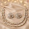 Premium Kundan Two Layer Necklace Set DGNK-120