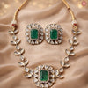 Premium Kundan Leaf Shape Necklace Set DGNK-117