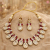 Polki-Style Premium Kundan Necklace Set DGNK-57