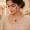 Premium Kundan Designer Style Necklace Set DGNK-125