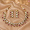 Premium Kundan Choker Necklace Set DGNK-94