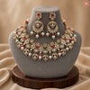 Regal Blossom Bridal Kundan Necklace Set DGNK-139