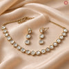 Premium Kundan One Liner Necklace Set DGNK-112