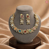 Polki Style Premium Kundan Necklace Set DGNK-59
