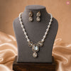 Premium Kundan Pearl Necklace Set DGNK-113