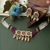Meher Rani Beaded Kundan Necklace Set NNK-007