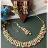 Zehra Multicolor Kundan Luxe Necklace Set NNK-003
