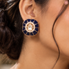 Meenakari Heritage Stud Earrings  DGER-113