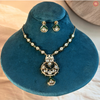 Gulbahar Polki Kundan Necklace Set - DGNK-201